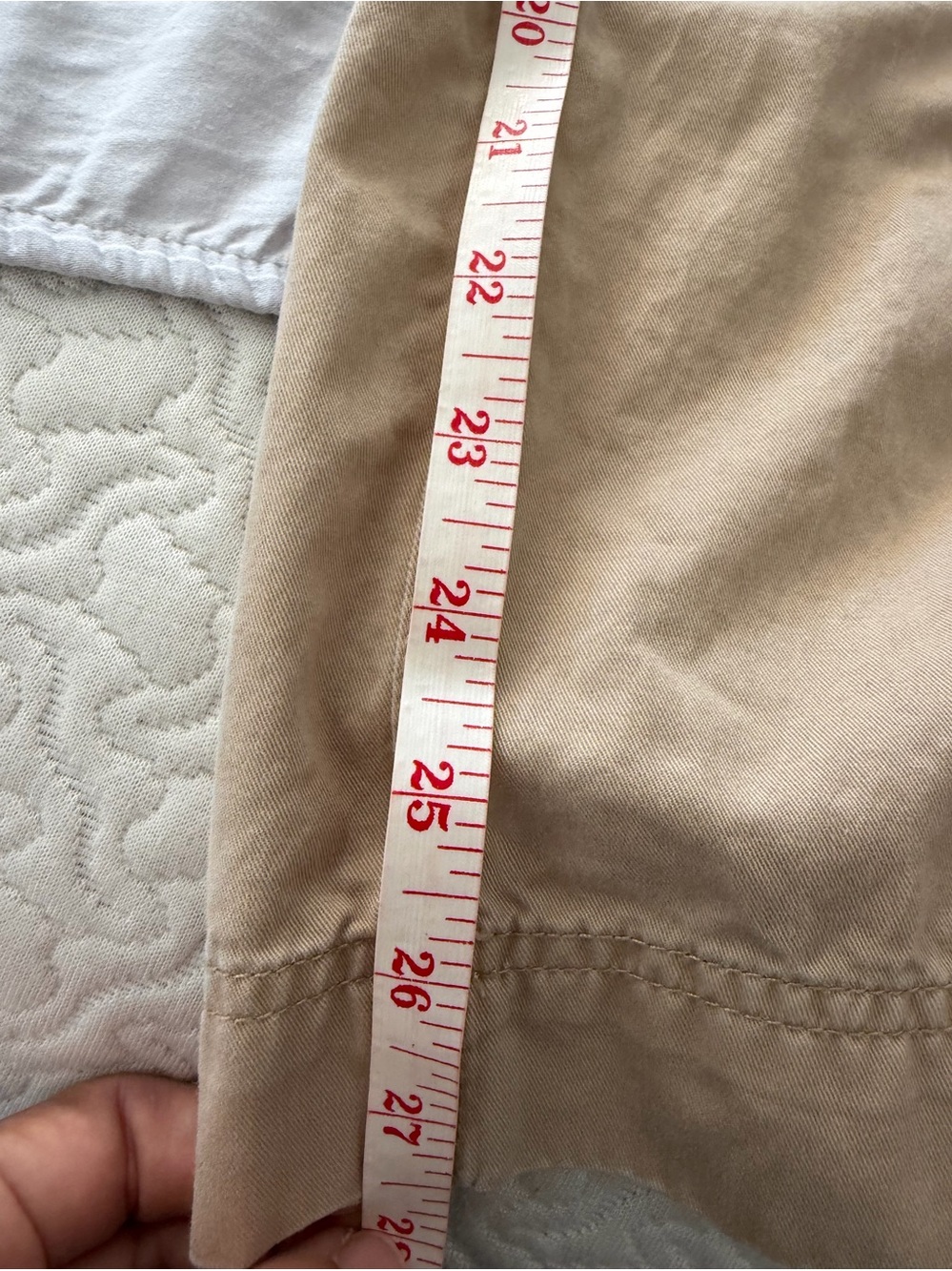 Vintage Abercrombie & Fitch Khaki Drawstring Baggy Cargo Pants 27 4S Y2K - Picture 10 of 11